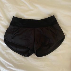 Size 2 Lululemon Speed up shorts